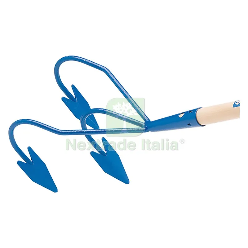 Rastrello Coltivatore da Giardino a 3 Denti cm 20 x 13 x 29 — Attrezzi da giardino — rif. FERX.6102210NLM