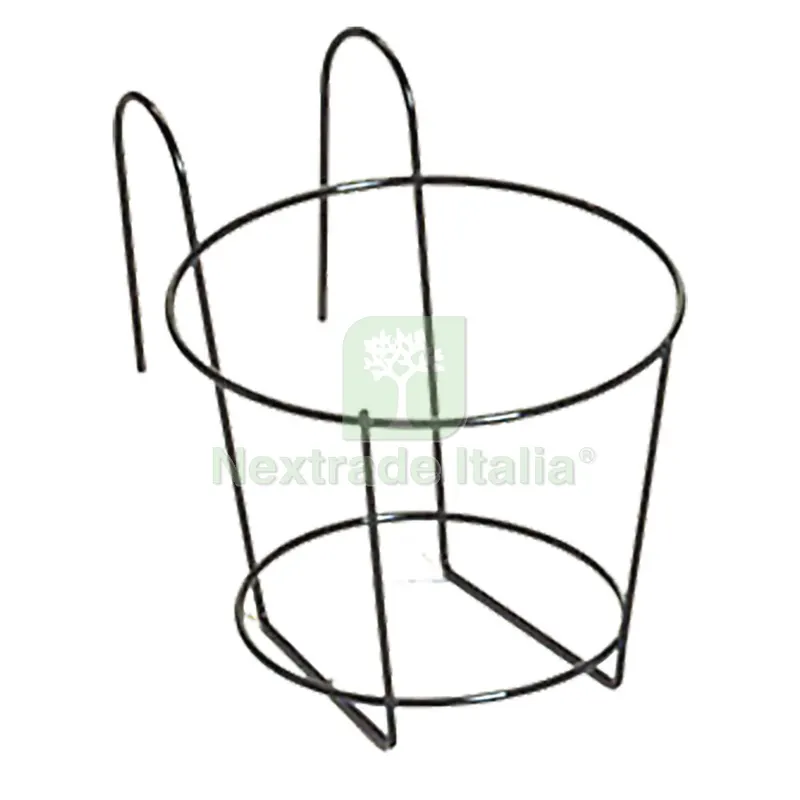 6PZ PORTAVASO PER BALCONE øcm 22 — Vasi e fioriere — rif. FERX.6125944NLM 6PZ PORTAVASO PER BALCONE øcm 22 — Vasi e fioriere — rif. FERX.6125944NLM