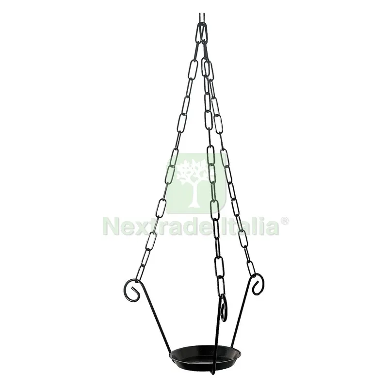 Portavaso a Sospensione h. 95 x ø25 cm. — Vasi e fioriere — rif. FERX.6125990NLM
