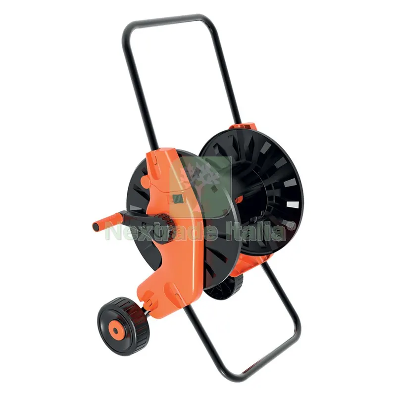 AVVOLGITUBO A CARRELLO telaio alluminio — Tubi e raccordi — rif. FERX.6158430NLM AVVOLGITUBO A CARRELLO telaio alluminio — Tubi e raccordi — rif. FERX.6158430NLM