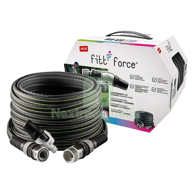TUBO PER GIARDINO IN KIT 'FORCE' 30 mt. - grigio — Tubi e raccordi — rif. FERX.6121485NLM TUBO PER GIARDINO IN KIT 'FORCE' 30 mt. - grigio — Tubi e raccordi — rif. FERX.6121485NLM