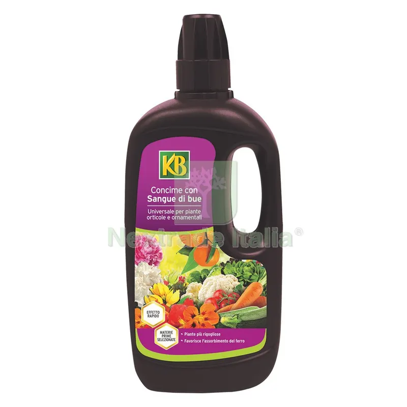 CONCIME LIQUIDO 'SANGUE DI BUE' Lt. 1 — Protezione piante e sementi — rif. FERX.6127250NLM