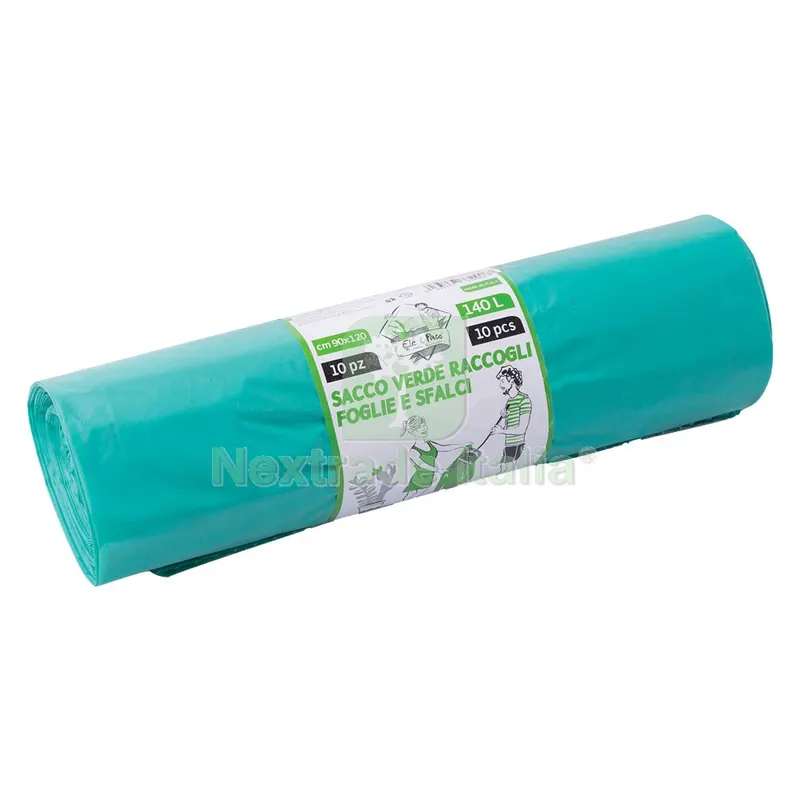 Sacchi per Foglie e Sfalci cm. 90 x 120 - cf.10 pezzi — Utensili muratura — rif. FERX.6131560NLM