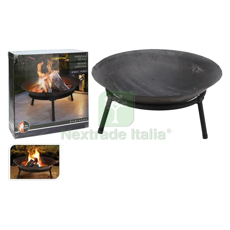 Braciere in Ghisa Circolare à-£ cm 60 — Stufe e camini — rif. FERX.7005092NLM Braciere in Ghisa Circolare à-£ cm 60 — Stufe e camini — rif. FERX.7005092NLM
