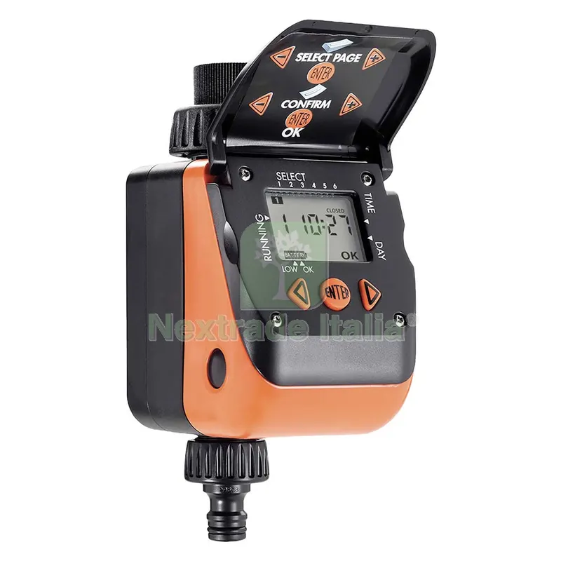 PROGRAMMATORE ELETTRONICO 'AQUAUNO VIDEO 6 PLUS' Art. 8413 - 6 programmi al giorno — Irrigazione — rif. FERX.6155546NLM PROGRAMMATORE ELETTRONICO 'AQUAUNO VIDEO 6 PLUS' Art. 8413 - 6 programmi al giorno — Irrigazione — rif. FERX.6155546NLM