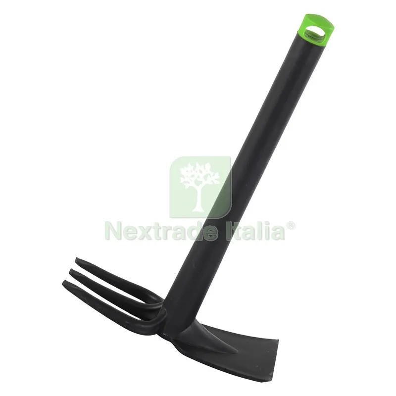 ZAPPETTA CON TRIDENTE cm 32 x 20 — Attrezzi da giardino — rif. FERX.6102030NLM ZAPPETTA CON TRIDENTE cm 32 x 20 — Attrezzi da giardino — rif. FERX.6102030NLM