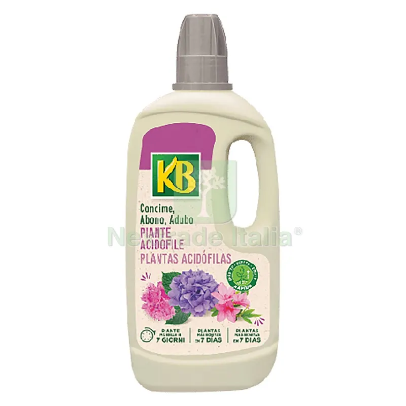 CONCIME LIQUIDO 'PIANTE ACIDOFILE' Lt. 1 nx1 — Protezione piante e sementi — rif. FERX.6127211NLM CONCIME LIQUIDO 'PIANTE ACIDOFILE' Lt. 1 nx1 — Protezione piante e sementi — rif. FERX.6127211NLM