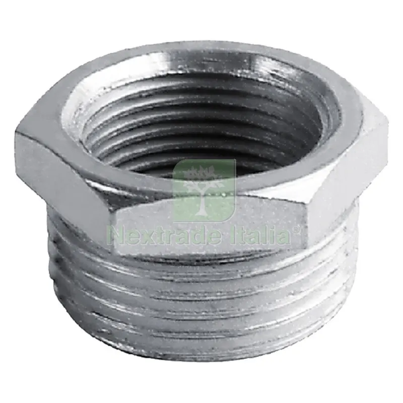 10PZ RIDUZIONE ESAGONALE MASCHIO/FEMMINA Fig. 241 1 x 3/4 — Tubi e raccordi — rif. FERX.200680NLM 10PZ RIDUZIONE ESAGONALE MASCHIO/FEMMINA Fig. 241 1 x 3/4 — Tubi e raccordi — rif. FERX.200680NLM