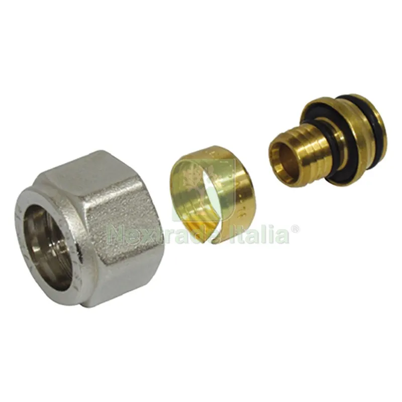 5PZ RACCORDO A COMPRESSIONE 1/2 - 16 x 2 — Tubi e raccordi — rif. FERX.207426NLM
