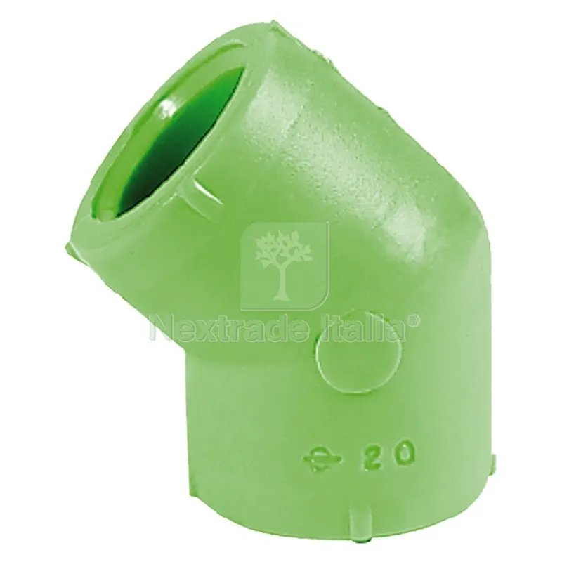 10PZ Gomito a 45° Liscio FF ø 20 — Protezioni corpo — rif. FERX.209640NLM 10PZ Gomito a 45° Liscio FF ø 20 — Protezioni corpo — rif. FERX.209640NLM