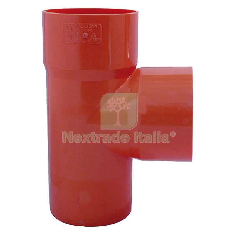 DERIVAZIONE 87° IN PVC 87 ø 40 — Tubi e raccordi — rif. FERX.109412NLM