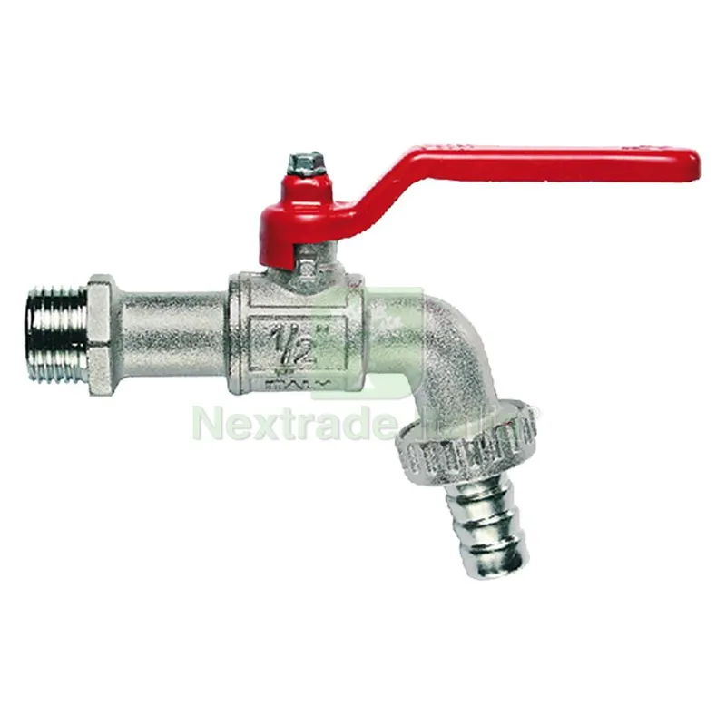 10PZ RUBINETTO PORTAGOMMA A SFERA 3/8 - 15 bar — Tubi e raccordi — rif. FERX.202620NLM