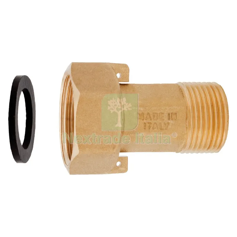 2PZ RACCORDO PER CONTATORI ACQUA 3/4 F. x 1/2 M. — Tubi e raccordi — rif. FERX.2055940NLM 2PZ RACCORDO PER CONTATORI ACQUA 3/4 F. x 1/2 M. — Tubi e raccordi — rif. FERX.2055940NLM
