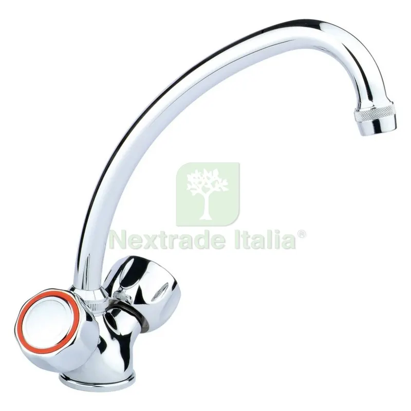 Gruppo Lavello Canna Alta bocca girevole — Sanitari e ceramiche — rif. FERX.2041640NLM Gruppo Lavello Canna Alta bocca girevole — Sanitari e ceramiche — rif. FERX.2041640NLM