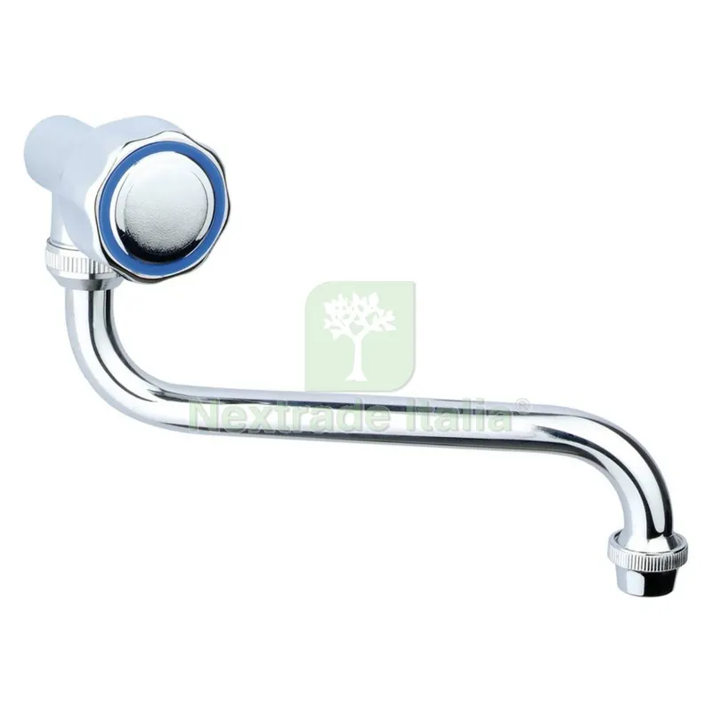 2PZ RUBINETTO PER LAVELLO A SNODO att. 1/2 - bocca cm 20 — Rubinetti e valvole — rif. FERX.2041660NLM