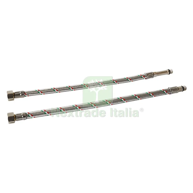 5PZ FLESSIBILE PER MONOCOMANDO cm 35 - M 10 x 3/8 F att. corto — Rubinetti e valvole — rif. FERX.204896NLM 5PZ FLESSIBILE PER MONOCOMANDO cm 35 - M 10 x 3/8 F att. corto — Rubinetti e valvole — rif. FERX.204896NLM