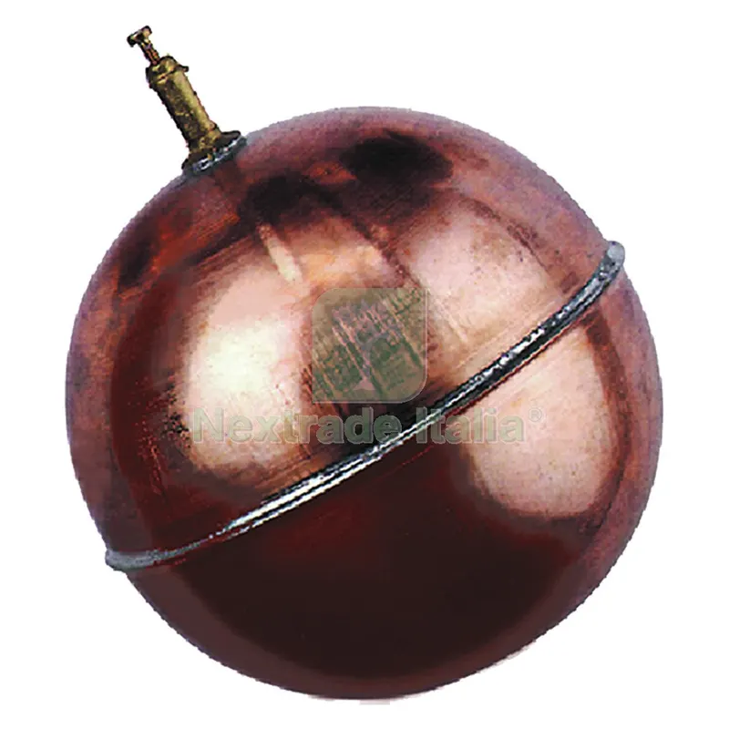 SFERA TONDA IN RAME ø 120 — Scarichi e sifoni — rif. FERX.205424NLM