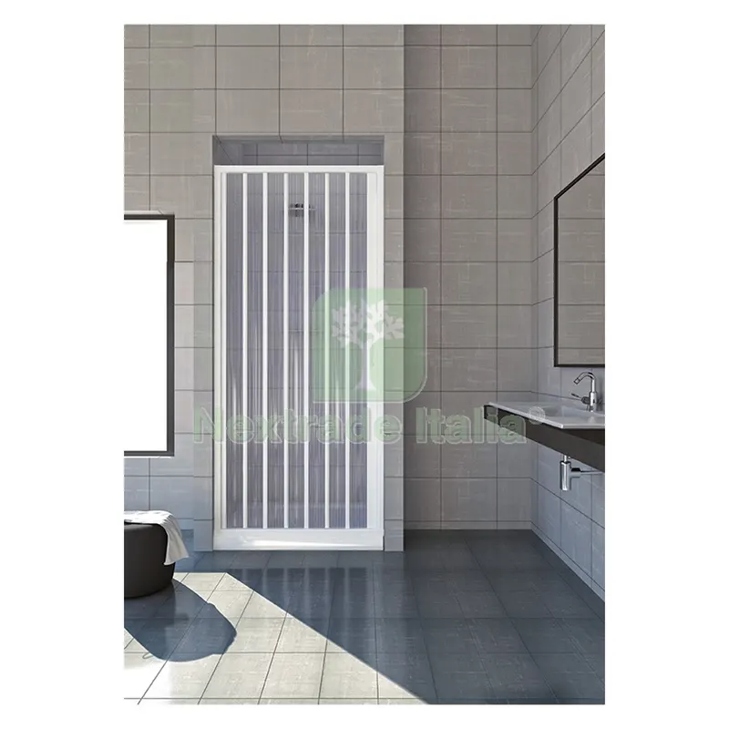 BOX DOCCIA AD UNA PORTA 'KURA' cm 100 - H 185 — Accessori bagno — rif. FERX.2060010NLM BOX DOCCIA AD UNA PORTA 'KURA' cm 100 - H 185 — Accessori bagno — rif. FERX.2060010NLM