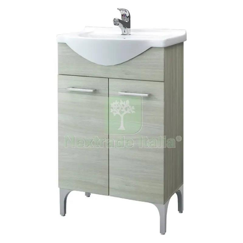 Mobile Bagno 'rubino' base 56,5 x 42,5 x h.86 — Accessori bagno — rif. FERX.2061104NLM