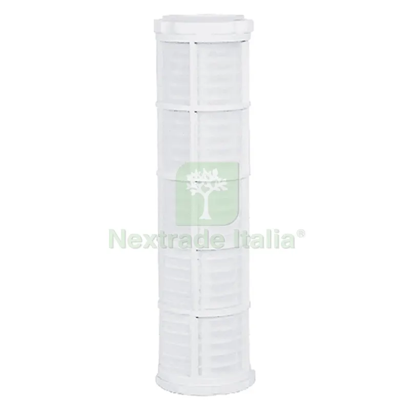 CARTUCCIA FILTRANTE A RETE BIG 10 - FILTRAZIONE >60 MICRON — Trattamento e depurazione acqua — rif. FERX.209232NLM CARTUCCIA FILTRANTE A RETE BIG 10 - FILTRAZIONE >60 MICRON — Trattamento e depurazione acqua — rif. FERX.209232NLM