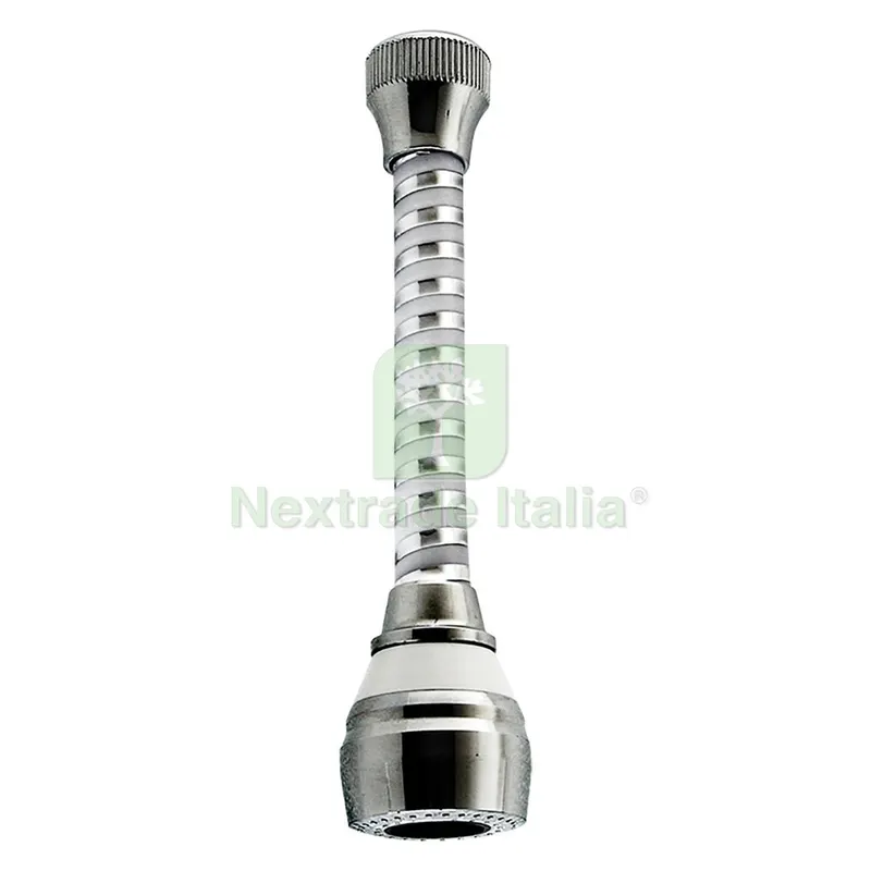 AERATORE A SNODO FLESSIBILE BIMATERIALE LUNGO 2 getti — Rubinetti e valvole — rif. FERX.2076430NLM