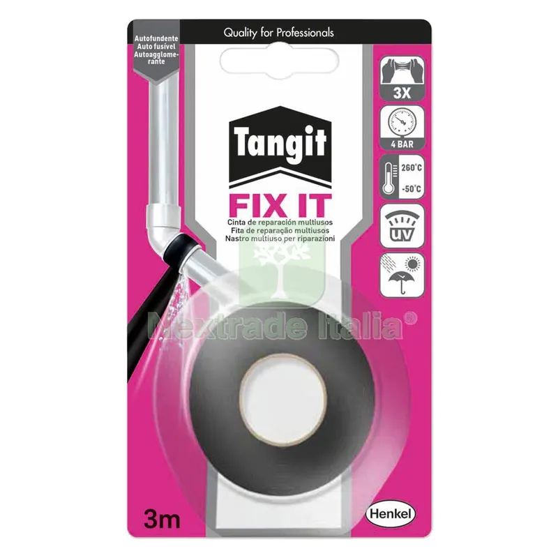 NASTRO MULTIUSO AUTOAGGLOMERANTE TANGIT FIX-IT 3 mt — Adesivi e sigillanti — rif. FERX.110326NLM