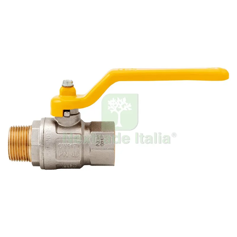 2PZ VALVOLA A SFERA PER GAS CON LEVA 1/2 MF — Rubinetti e valvole — rif. FERX.206050NLM 2PZ VALVOLA A SFERA PER GAS CON LEVA 1/2 MF — Rubinetti e valvole — rif. FERX.206050NLM