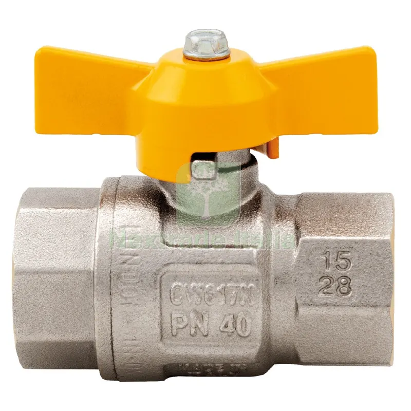 2PZ Valvola a Sfera per GAS Maniglia a 'T' 1/2 FF — Maniglie e pomelli — rif. FERX.206040NLM