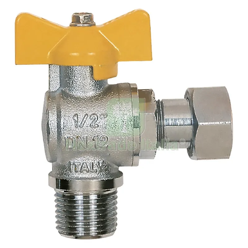 2PZ RUBINETTO A SFERA PER GAS A SQUADRA 1/2 MF — Rubinetti e valvole — rif. FERX.206024NLM 2PZ RUBINETTO A SFERA PER GAS A SQUADRA 1/2 MF — Rubinetti e valvole — rif. FERX.206024NLM