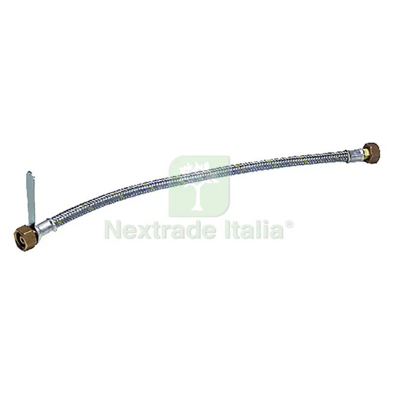 5PZ FLESSIBILE TRECCIATO PER CENTRALINE GAS cm 70 — Tubi e raccordi — rif. FERX.2061556NLM