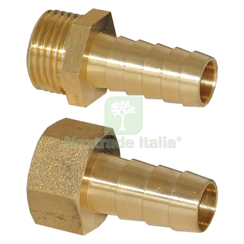 10PZ RACCORDO PORTAGOMMA 1/2 F x 14 per Metano — Tubi e raccordi — rif. FERX.206228NLM