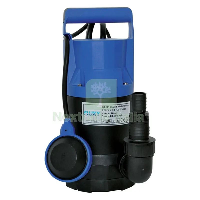 ELETTROPOMPA SOMMERGIBILE IN PVC 750 watt - 13000 litri/h - hp 1,0 codice 2067108 — Pompe — rif. FERX.2067108NLM
