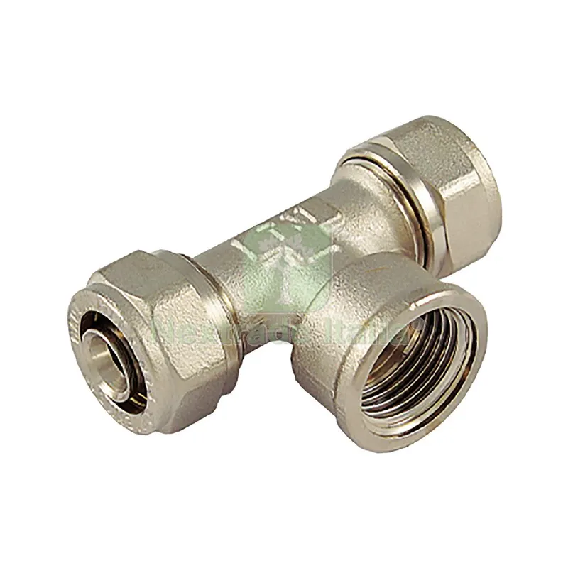 5PZ RACCORDO A STRINGERE A 'T' FEMMINA '1609' 20 x 3/4 x 20 — Tubi e raccordi — rif. FERX.2096634NLM 5PZ RACCORDO A STRINGERE A 'T' FEMMINA '1609' 20 x 3/4 x 20 — Tubi e raccordi — rif. FERX.2096634NLM