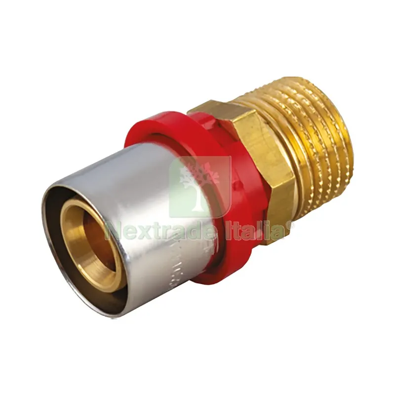 10PZ RACCORDO A PRESSARE DIRITTO '1650CT' 16 x 3/4 - maschio — Raccordi a pressare e multistrato — rif. FERX.2096652NLM 10PZ RACCORDO A PRESSARE DIRITTO '1650CT' 16 x 3/4 - maschio — Raccordi a pressare e multistrato — rif. FERX.2096652NLM