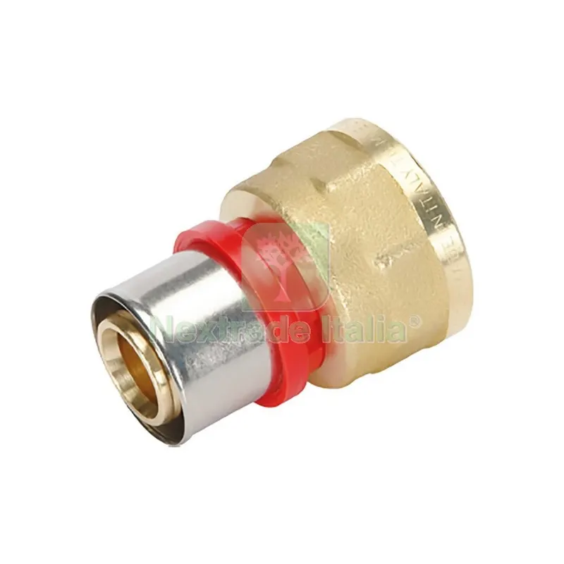 10PZ Raccordo a Pressare Diritto '1652' 20 x 3/4 - femmina — Raccordi a pressare e multistrato — rif. FERX.2096674NLM 10PZ Raccordo a Pressare Diritto '1652' 20 x 3/4 - femmina — Raccordi a pressare e multistrato — rif. FERX.2096674NLM
