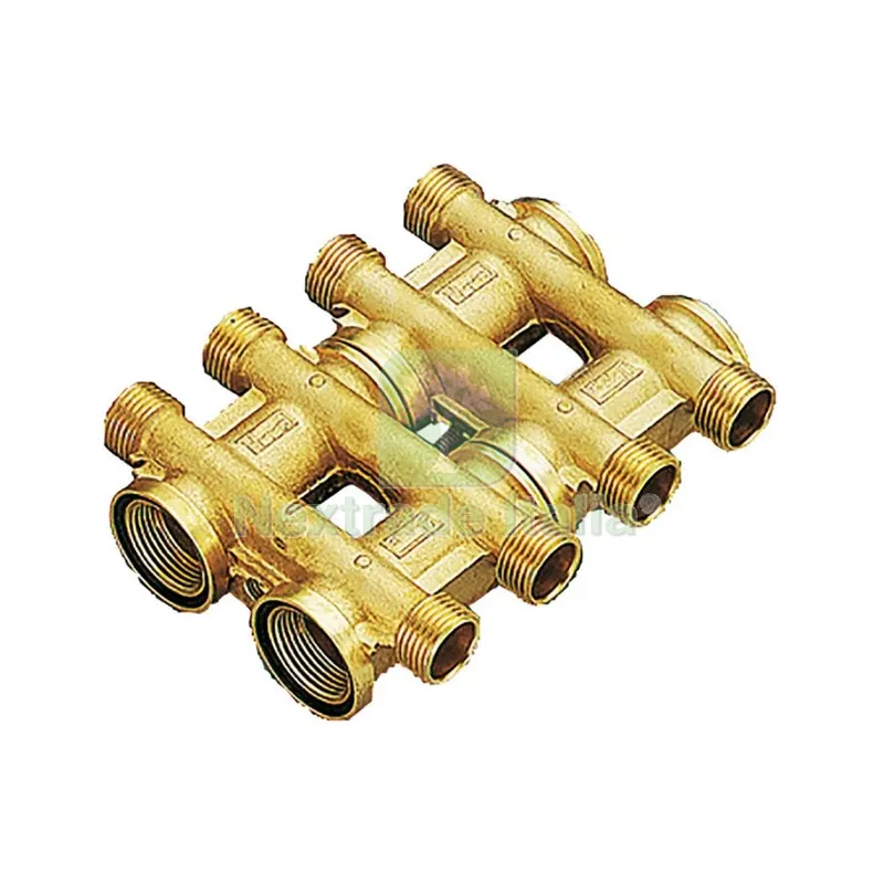 2PZ Collettore Distribuzione Modulare Complanare '1905 2 x 2 vie — Tubi e raccordi — rif. FERX.2096840NLM 2PZ Collettore Distribuzione Modulare Complanare '1905 2 x 2 vie — Tubi e raccordi — rif. FERX.2096840NLM