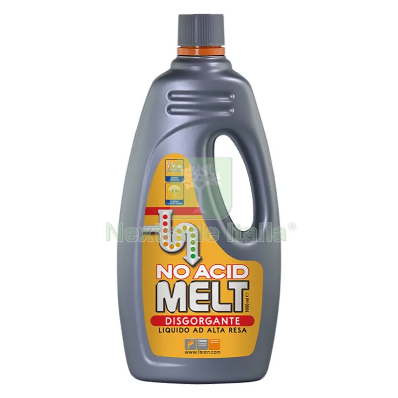 12PZ DISGORGANTE RAPIDO CONCENTRATO 'MELT NO ACID' ml 1000 — Scarichi e sifoni — rif. FERX.9063420NLM