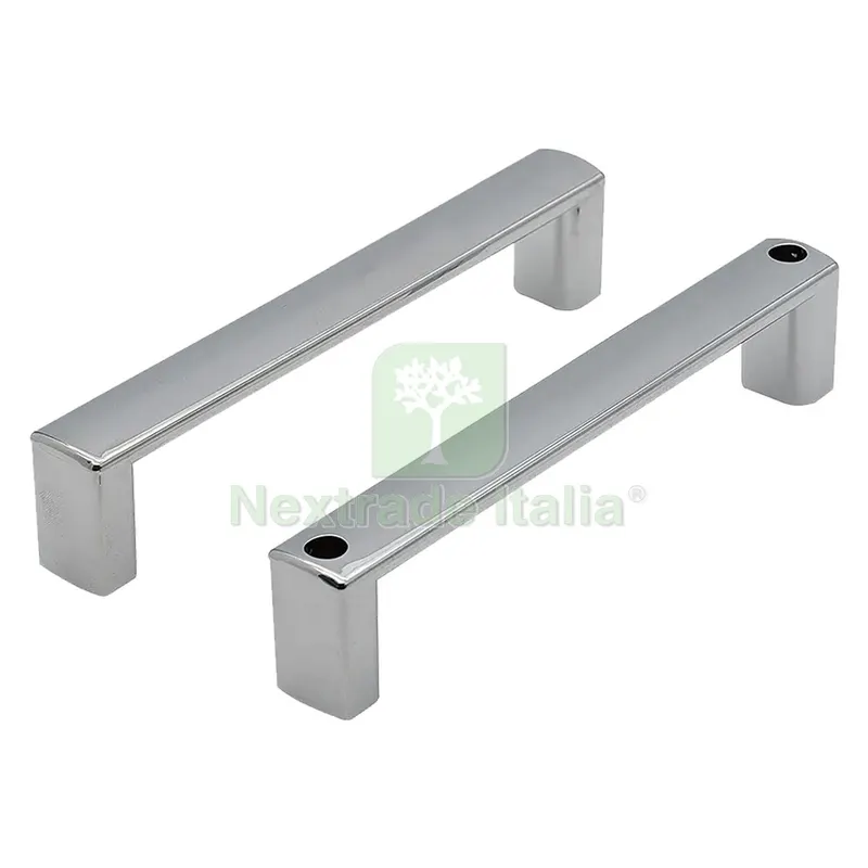 MANIGLIONE PER BOX DOCCIA cm. 20 x 8 - interasse 15 cm — Maniglie e pomelli — rif. FERX.2070430NLM