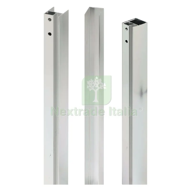 PROFILO DI COMPENSAZIONE PER BOX DOCCIA h. 185 cm — Accessori bagno — rif. FERX.2070240NLM PROFILO DI COMPENSAZIONE PER BOX DOCCIA h. 185 cm — Accessori bagno — rif. FERX.2070240NLM