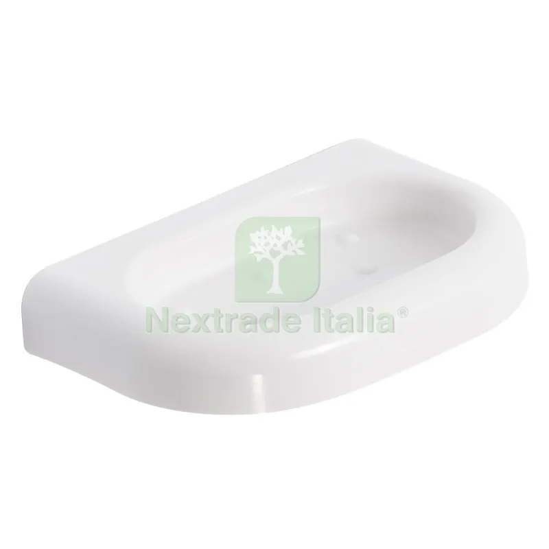 PORTA SAPONE SERIE 'LINEA' cm 16 x 11 x h.2,5 - con appendibile in cartone — Accessori bagno — rif. FERX.2085531NLM PORTA SAPONE SERIE 'LINEA' cm 16 x 11 x h.2,5 - con appendibile in cartone — Accessori bagno — rif. FERX.2085531NLM
