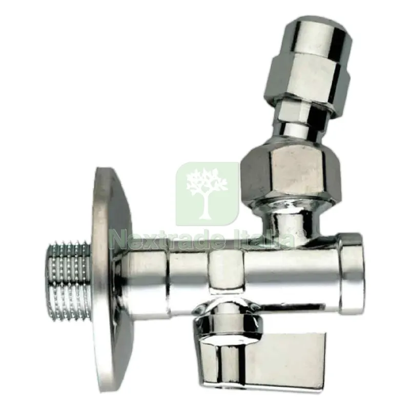 5PZ RUBINETTO SOTTOLAVABO A SNODO 1/2' x 1/2' — Rubinetti e valvole — rif. FERX.202756NLM 5PZ RUBINETTO SOTTOLAVABO A SNODO 1/2' x 1/2' — Rubinetti e valvole — rif. FERX.202756NLM