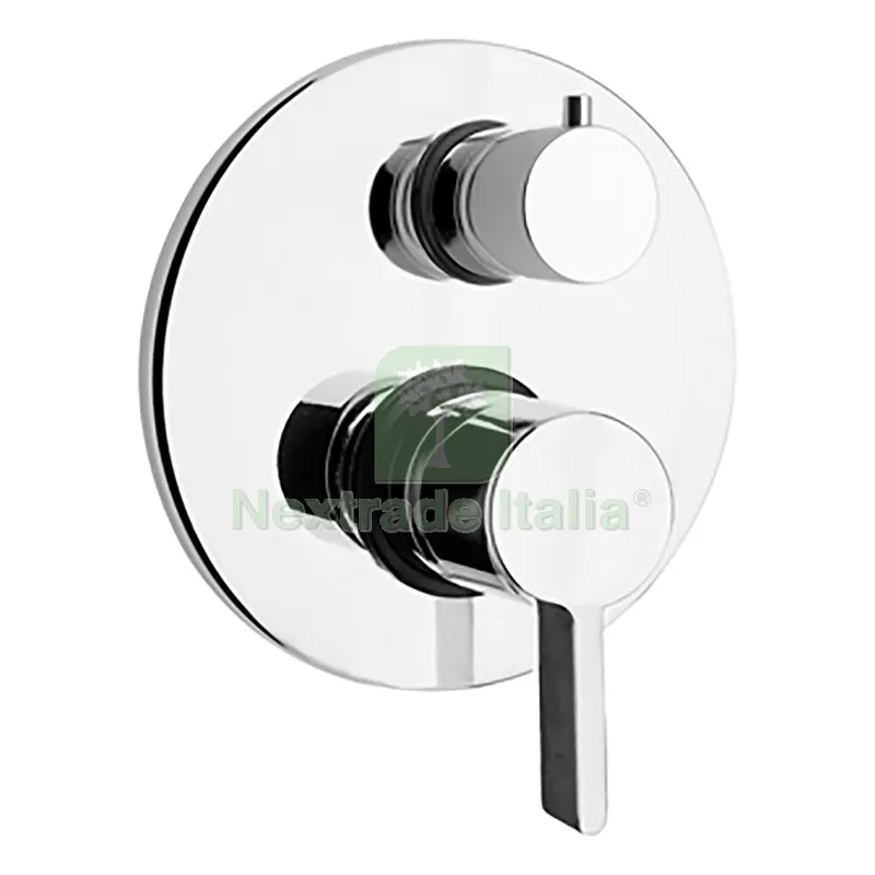 Monocomando Incasso Doccia 'abbracci' cromato — Sanitari e ceramiche — rif. FERX.2042362NLM