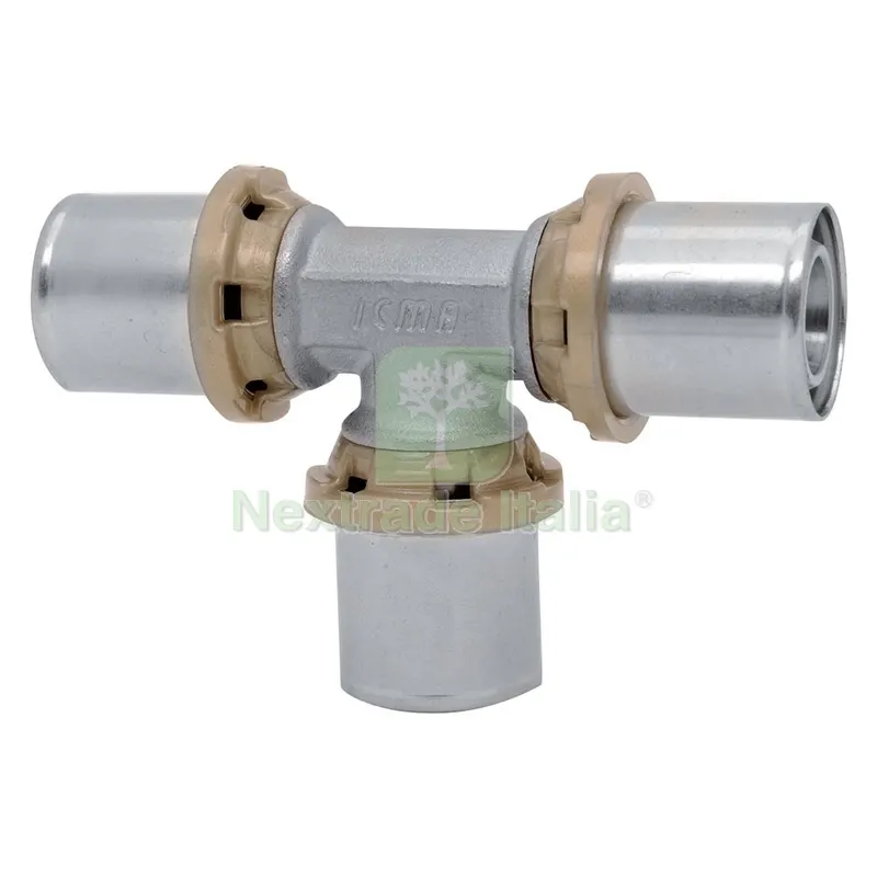 10PZ RACCORDO A PRESSARE A 'T' 'ART. 406' 20 x 20 x 20 — Raccordi a pressare e multistrato — rif. FERX.2096745NLM 10PZ RACCORDO A PRESSARE A 'T' 'ART. 406' 20 x 20 x 20 — Raccordi a pressare e multistrato — rif. FERX.2096745NLM