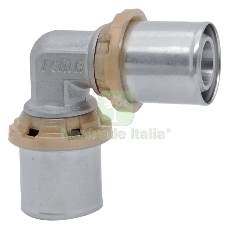 10PZ RACCORDO A PRESSARE CURVO DOPPIO 'ART. 403' 16 x 16 — Raccordi a pressare e multistrato — rif. FERX.2096781NLM 10PZ RACCORDO A PRESSARE CURVO DOPPIO 'ART. 403' 16 x 16 — Raccordi a pressare e multistrato — rif. FERX.2096781NLM