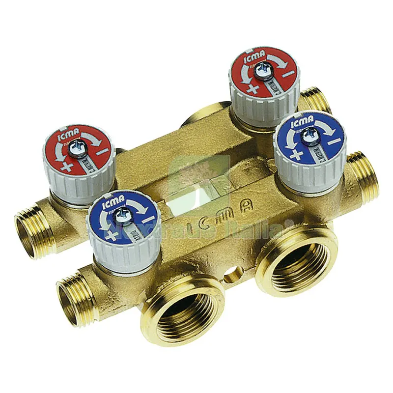 COLLETTORE MODULARE 2 VIE 'ART. 210' uscite 1/2 x 16 - freddo — Tubi e raccordi — rif. FERX.2096811NLM COLLETTORE MODULARE 2 VIE 'ART. 210' uscite 1/2 x 16 - freddo — Tubi e raccordi — rif. FERX.2096811NLM