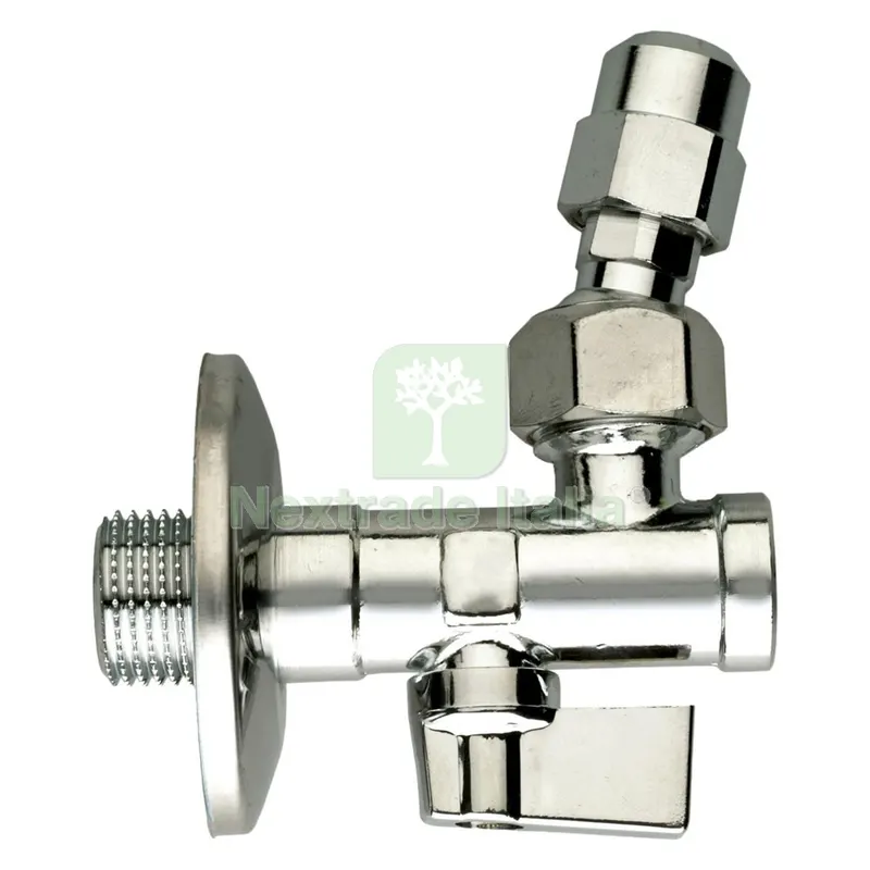 10PZ RUBINETTO SOTTOLAVABO A SNODO 1/2 nx1 — Rubinetti e valvole — rif. FERX.202755NLM
