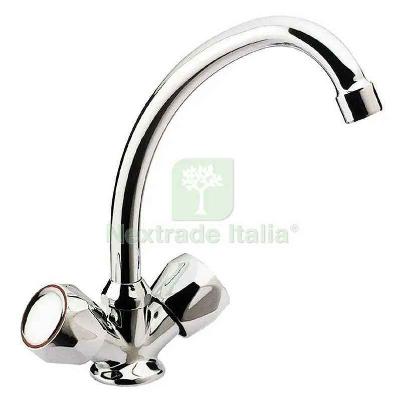 GRUPPO LAVELLO CANNA ALTA bocca girevole nx1 — Sanitari e ceramiche — rif. FERX.2041641NLM