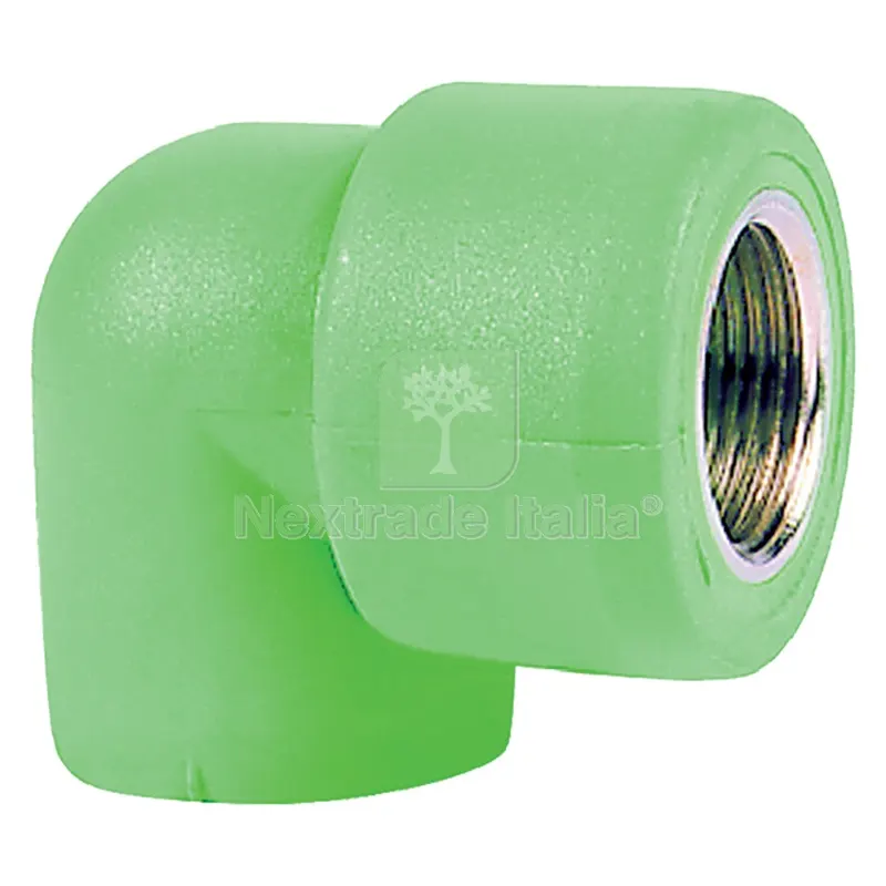 10PZ GOMITO A 90-° FILETTATO FEMMINA 20 x 1/2 — Tubi e raccordi — rif. FERX.209741NLM