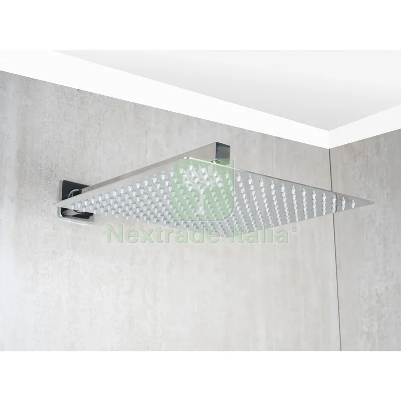 SOFFIONE ANTICALCARE QUADRO 'SMART' cm 20 x 20 — Rubinetti e valvole — rif. FERX.2051690NLM SOFFIONE ANTICALCARE QUADRO 'SMART' cm 20 x 20 — Rubinetti e valvole — rif. FERX.2051690NLM