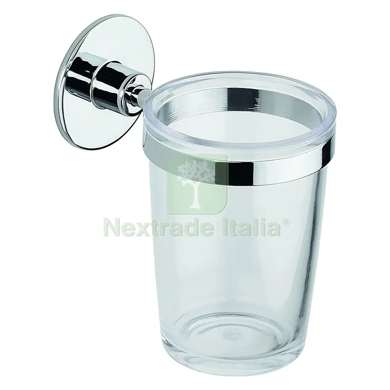 PORTA SPAZZOLINI SERIE 'WIND' cromo — Tubi e raccordi — rif. FERX.2085716NLM PORTA SPAZZOLINI SERIE 'WIND' cromo — Tubi e raccordi — rif. FERX.2085716NLM